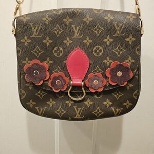 Louis Vuitton Saint Cloud With Floral Accents